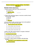 Human Anatomy and Physiology- Test Bank &ndash; Chapter 1
