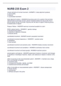 NURB 235 Exam 2 with 100&percnt; correct answers