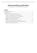 Samenvatting Jodendom - minor Spirit&comma; het vak Godsdiensten