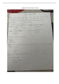 Test Review Chapter 2 Applied Calculus