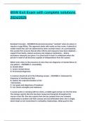 BSW Exit Exam with complete solutions 2024&lowbar;2025
