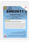 ENG2611 Assignment 3 &lpar;COMPLETE ANSWERS&rpar; 2024 - DUE 12 August 2024