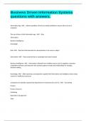 Business Driven Information Systems questions with answers&period;