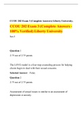 CCOU-202-Exam-3-Set-3, Latest Question Answers, Liberty