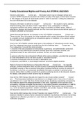 Family Educational Rights and Privacy Act &lpar;FERPA&rpar; 2022&sol;2023