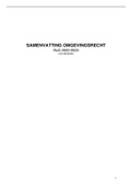 Samenvatting  Omgevingsrecht &lpar;RGMBE02406&rpar;