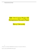 SBE 310 Research paper (GRADED A)