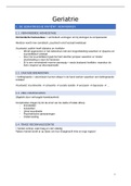 Samenvatting geriatrie