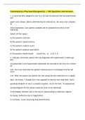 Contemporary Pharmacotherapeutics &vert; 168 Questions And Answers