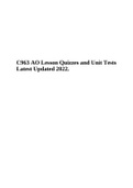 WGU C963 American Politics And US Constitution Questions and Unit Tests Latest Updated 2022&period;