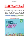 Social Statistics for a Diverse Society 9th Edition Frankfort-Nachmias Test Bank