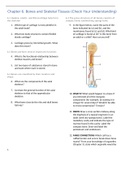 Chapter 6. Bones and Skeletal Tissues (Check Your Understanding Questions)