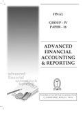 Class notes Financial (ACCT4510)  Advanced Financial Reporting and Analysis, ISBN: 9780470973608