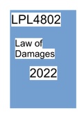 LPL4802 EXAM PORTFOLIO 2022
