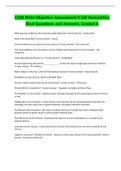 C100 WGU Objective Assessment&sol;C100 Humanities  Final Questions and Answers&comma; Graded A