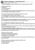 Prophecy Assessments - Core Mandatory Part I with all the correct answers