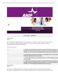 AHIP Final Exam - Attempt 1 Completed 2022/2023 Accurate Answers Provided. 