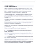 CSIS 100 Midterm Exam Questions with 100&percnt; correct answers 2022
