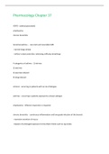 Pharmacology Chapter 37