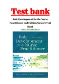 Role Development for the Nurse Practitioner 2nd Edition Stewart Test Bank ISBN: 978-1284130133 |Complete Guide A+
