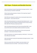 2022 Cigna - Products and Benefits Overview 100&percnt; questions & Answers