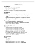 Statistical Tests Notes/Summary
