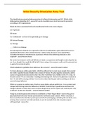 Initial Security Orientation Army Test
