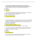 ATI MATERNAL NEWBORN PROCTORED EXAM A & B 2019 GUIDE 