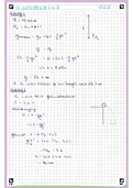 Oefenzitting 5 - Kinematica I en II - Natuurkunde met elementen van wiskunde I