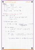 Oefenzitting 10 - Thermofysica - Natuurkunde met elementen van wiskunde I