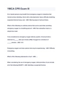 YMCA CPR Exam III COMPLETE SOLUTION &lpar; A&plus; GRADED 100&percnt; VERIFIED&rpar; LATEST 2022&sol; 2023&rpar;