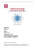 Alle documenten voor stage tweede leerjaar&period;