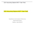 C251 Accounting CAptsone WOT1 Task1 Part2 GRADED A