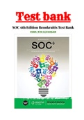 SOC 6th Edition Benokraitis Test Bank ISBN:9781337405218|100% Correct Answers.