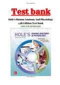 Hole’s Human Anatomy And Physiology 14th Edition Test Bank ISBN:9780078024290|100% Correct Answers .
