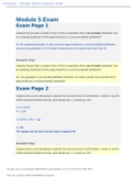 Math 110 Module&lowbar;5&lowbar;Exam COMPLETE UPDATE 20222023