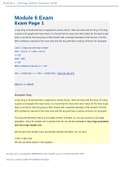 Math 110 Module&lowbar;6&lowbar;Exam COMPLETE UPDATE 20222023