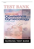 TEST BANK for Beckmann and Ling’s Obstetrics and Gynecology 8th Edition Casanova. (Complete Download). All Chapters 1- 50 