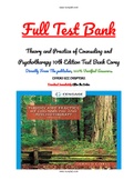 Theory and Practice of Counseling and Psychotherapy 10th Edition Test Bank Corey