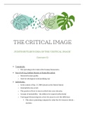 Lecture notes ELL1016S (ELL1016S) FOR CRITICAL IMAGE MODULE