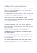 DML Exam 1 Part 2 Questions And Answers 2022&sol;2023