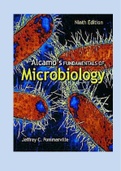 ALCAMOS FUNDAMENTALS OF MICROBIOLOGY 9TH EDITION TEST BANK BY JEFFREY C&period; POMMERVILLE&period;