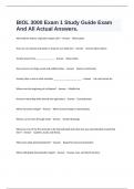  BIOL 3000 Exam 1 Study Guide Exam And All Actual Answers&period;