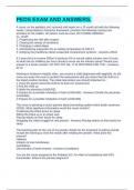 PEDS EXAM AND ANSWERS&period;