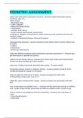 PEDIATRIC ASSESSMENT&period; 