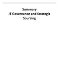 [23-24] IT Governance and Strategic Sourcing complete summary IM