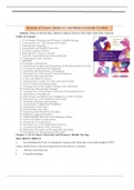 Test Bank For Maternity and Women’s Health Care, 12th Edition (Lowdermilk, 2024) |   All Chapters with Answers and Rationals