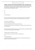 WEBCE INSURANCE TEST QUESTIONS AND ANSWERS 2024