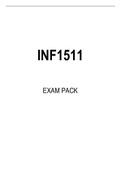 INF1511 EXAM PACK 2021