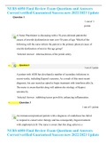 NURS 6050 Final Review Exam Questions and Answers Correct&sol;verified Guaranteed Success new 2022&sol;2023 Update 
